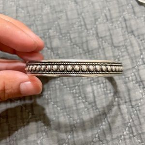 Sterling silver cuff